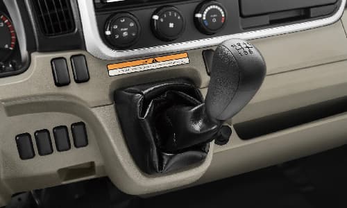 Dash-mounted gear shift